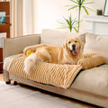 Pet Couch Cover for Sofa - Fluffy Plush Calming Dog Bed for Furniture