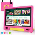 Kids Tablet 10.1 in Android 14 for Children - Durable Pink Case
