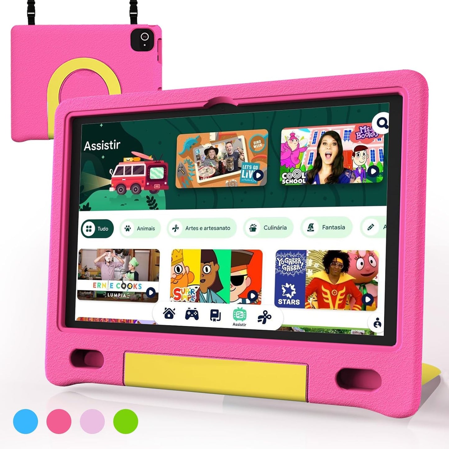 Kids Tablet with 10.1 Inch HD Display and Parental Control Features