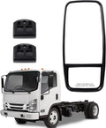 Dasbecan Driver Side Mirror Compatible with 2008-2023 ISUZU NPR