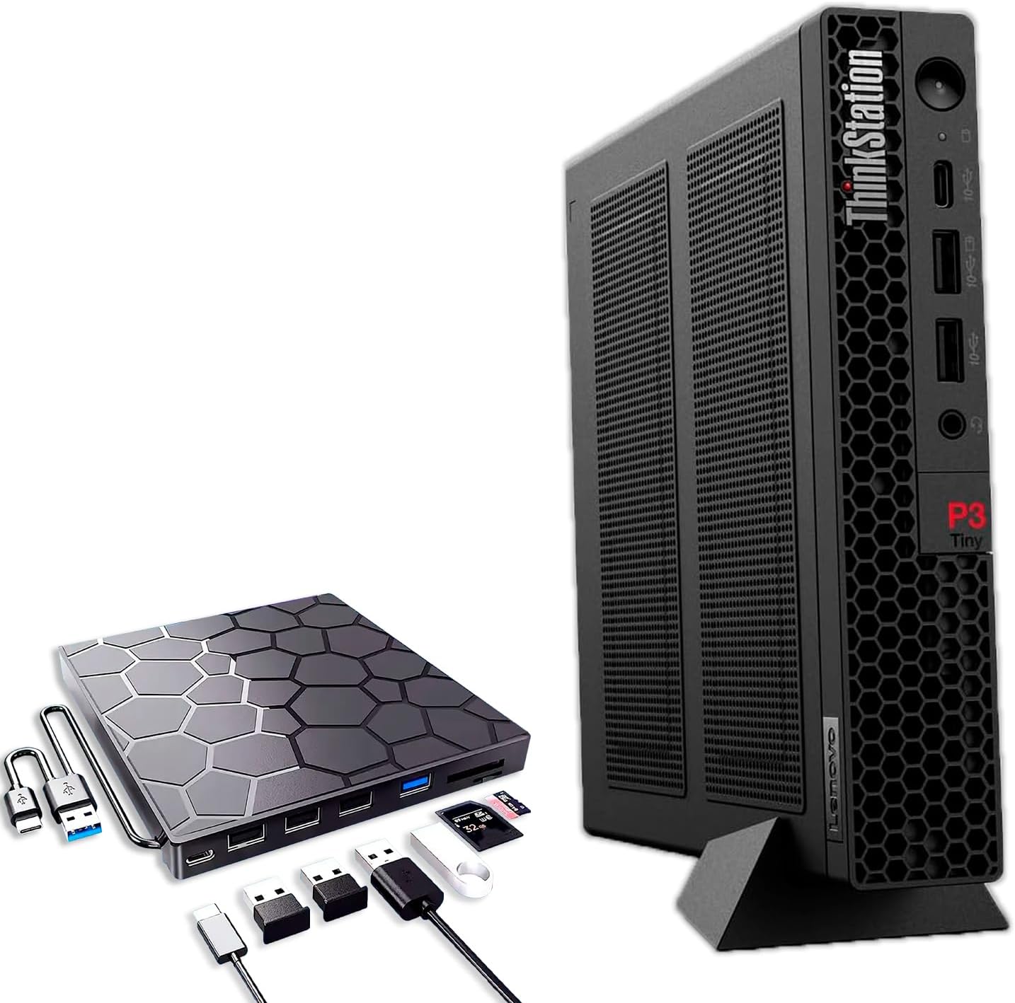 Lenovo ThinkCentre P3 Tiny AI Workstation with Intel Core Ultra 5