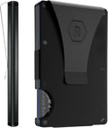 Ridge Wallet for Men Slim Minimalist Compact Wallet - Matte Black