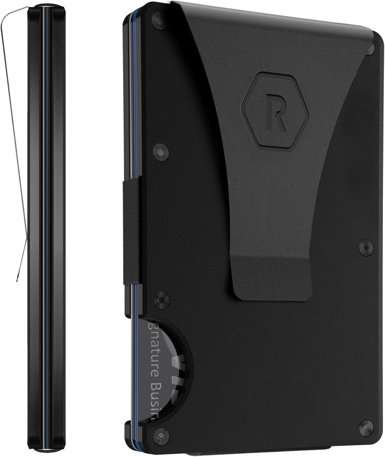 Ridge Wallet for Men - Slim RFID Protected Front Pocket Wallet