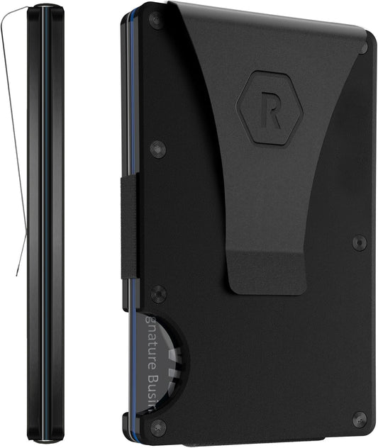 Ridge Wallet for Men - Slim RFID Protected Front Pocket Wallet