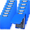 Plastic Clipboard with Storage 12 Pack - Heavy Duty A4 Clipboards