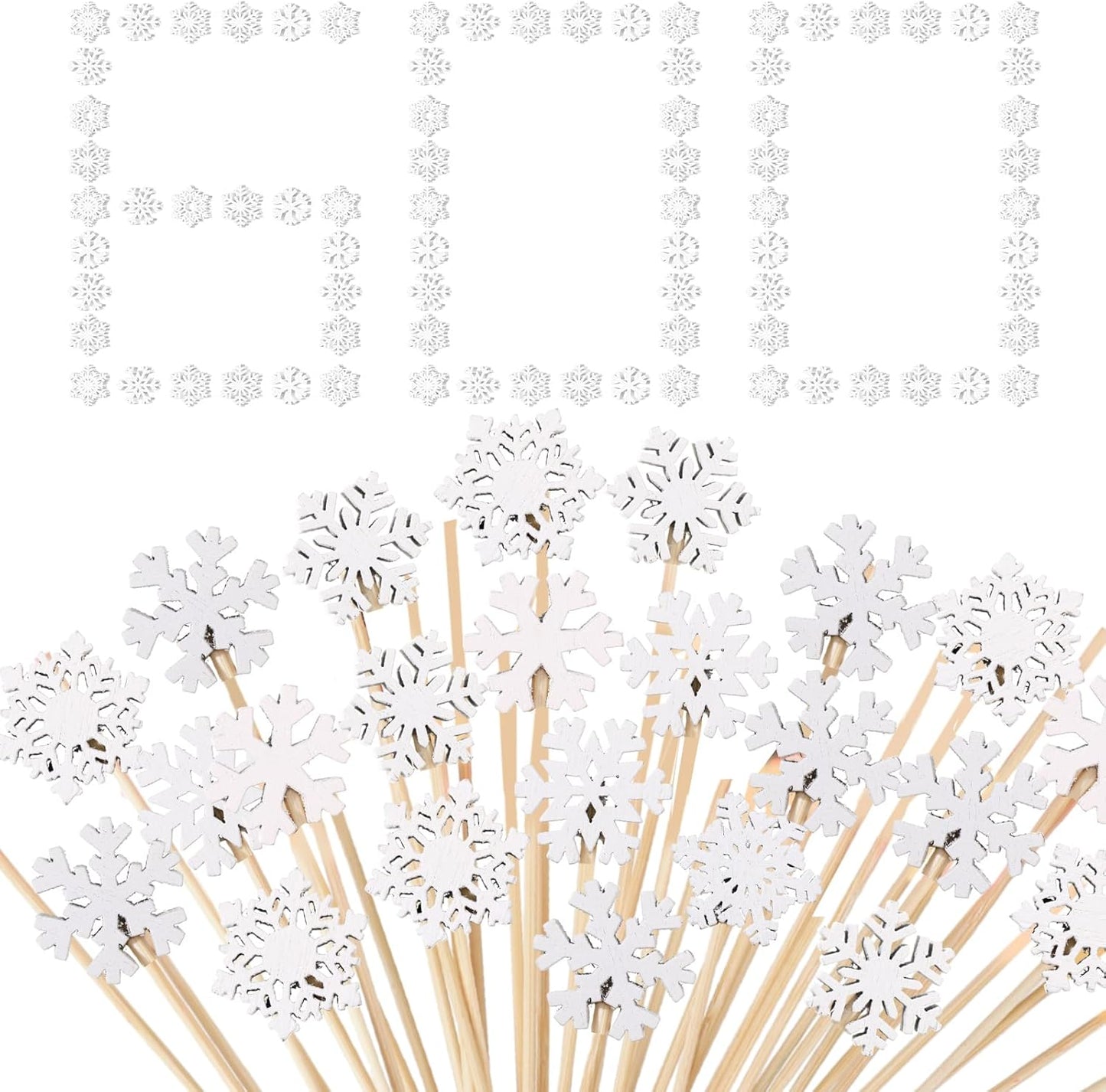 Winter Wonderland Cocktail Picks - 600 Pcs