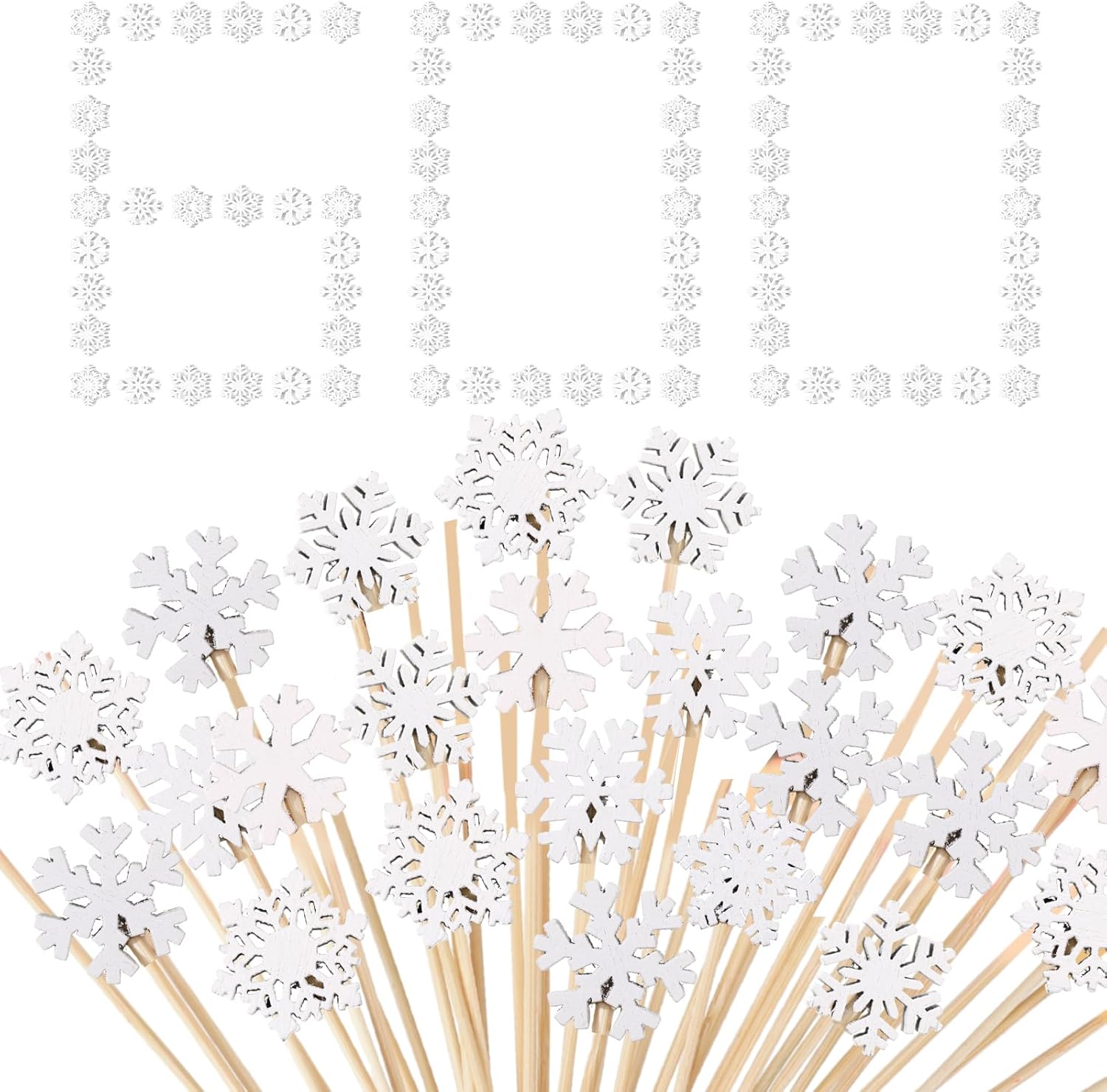 Winter Wonderland Cocktail Picks - 600 Pcs
