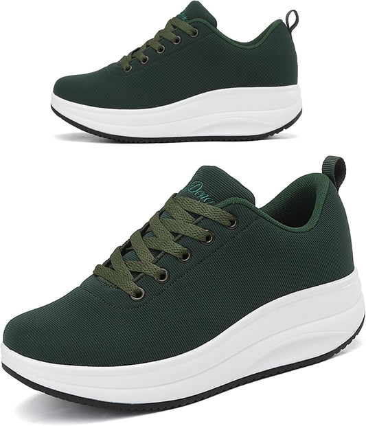 RUIDENG Walking Shoes for Women - Comfortable Slip Resistant Sneakers