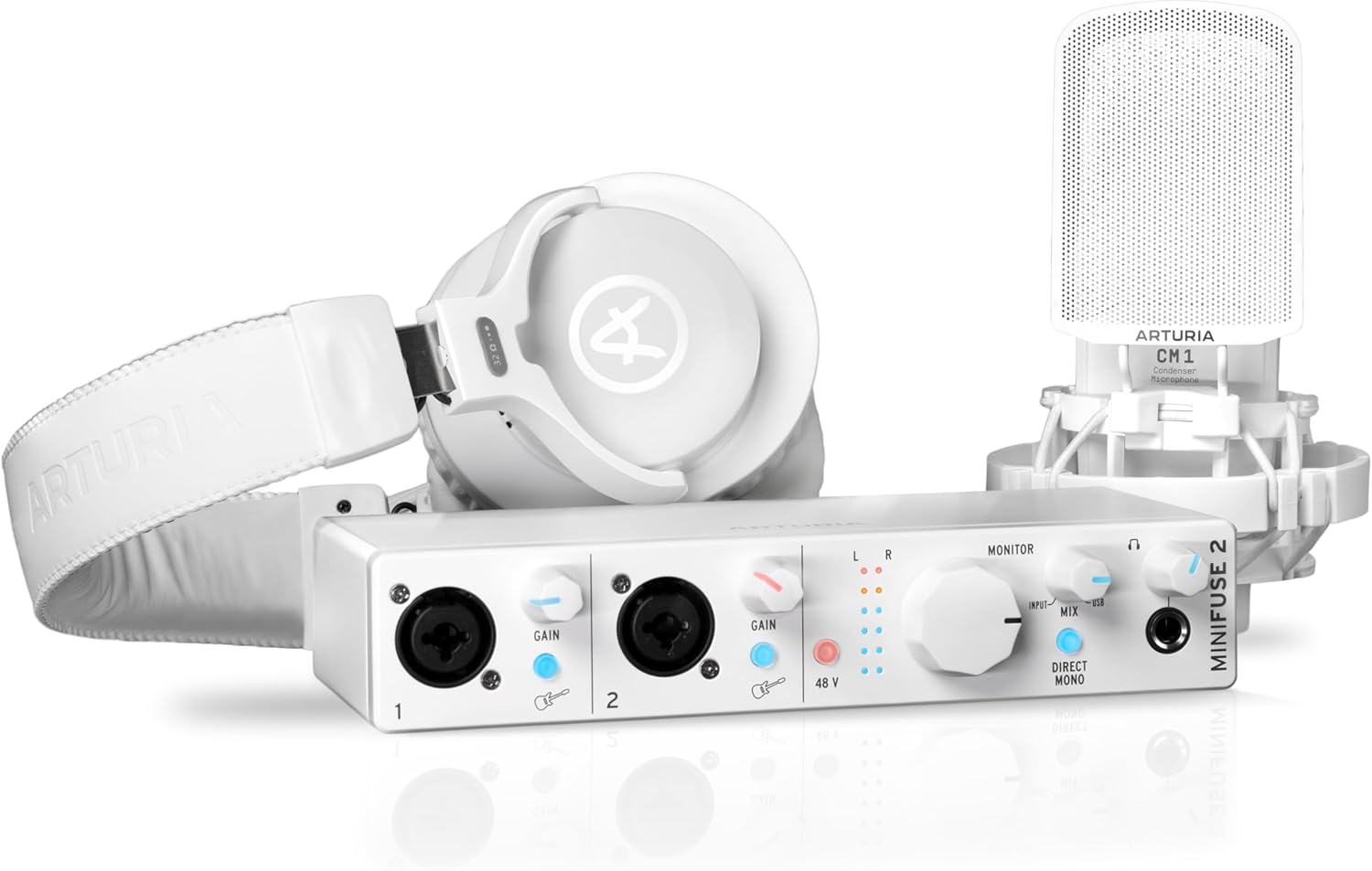 Arturia MiniFuse Recording Pack for Streaming and Podcasting
