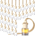 Hanging Car Air Freshener Bottles 300 Pack - Refillable 8ml Clear