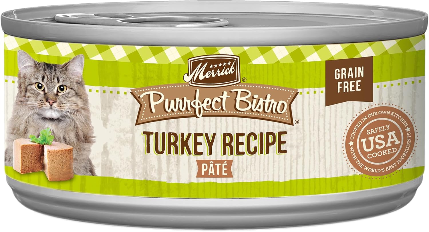 Merrick Purrfect Bistro Grain Free Turkey Recipe Cat Food Review