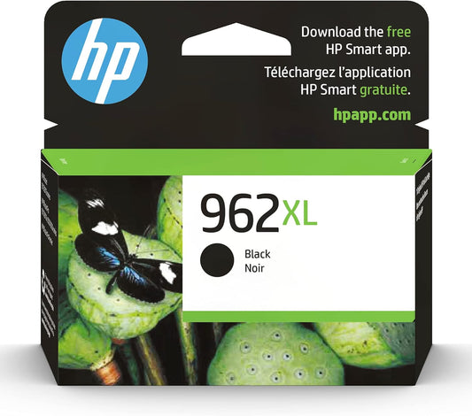 HP 962XL Black Ink Cartridge | High-yield, Instant Ink Compatible