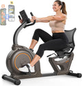 Niceday Recumbent Exercise Bike for Home with 400LBS Capacity