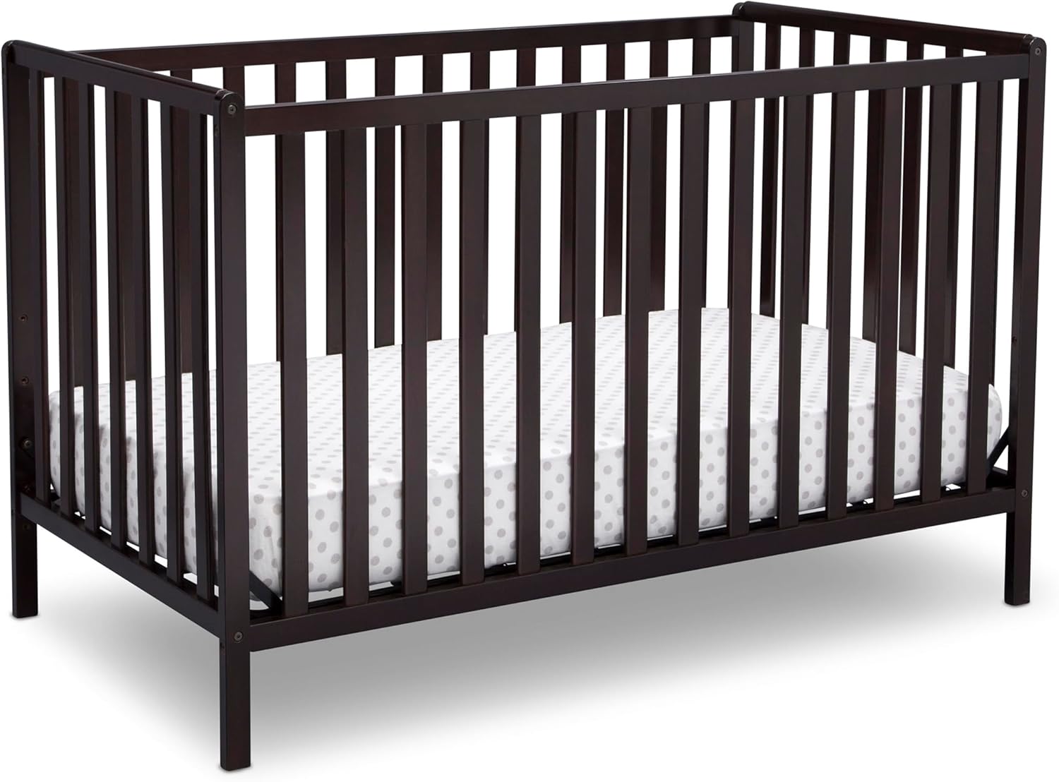 Delta Children Heartland 4-in-1 Convertible Crib for Growing Babies