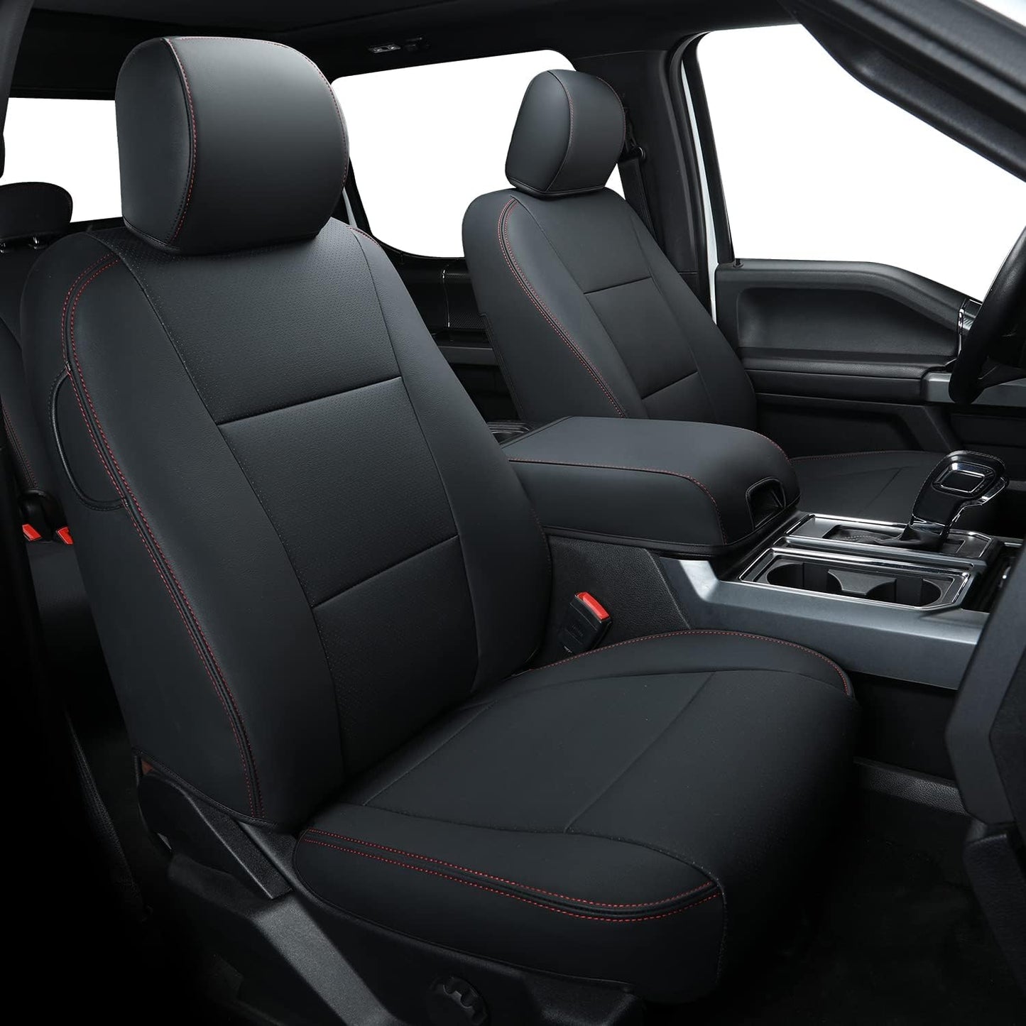 Custom Fit Faux Leather Seat Covers for 2015-2025 Ford F150