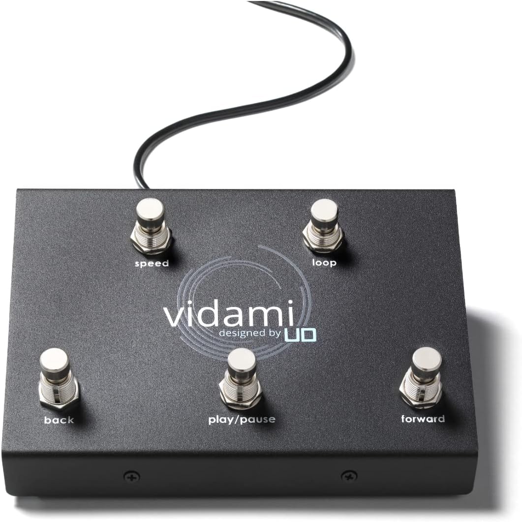 YouTube Hands Free Video Controller for Musicians - Vidami