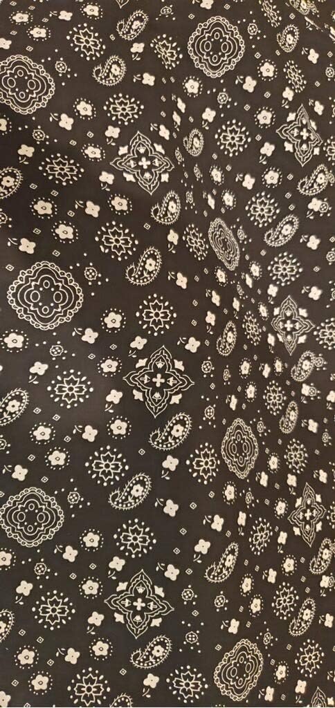 Sedona Designz Bandana Print Poly Cotton Fabric for Crafts