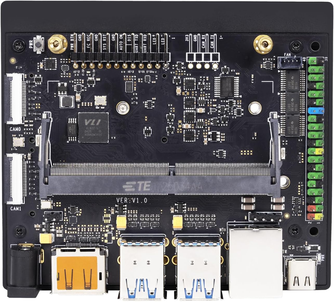 Yahboom Jetson Orin Super Carrier Board for AI Development