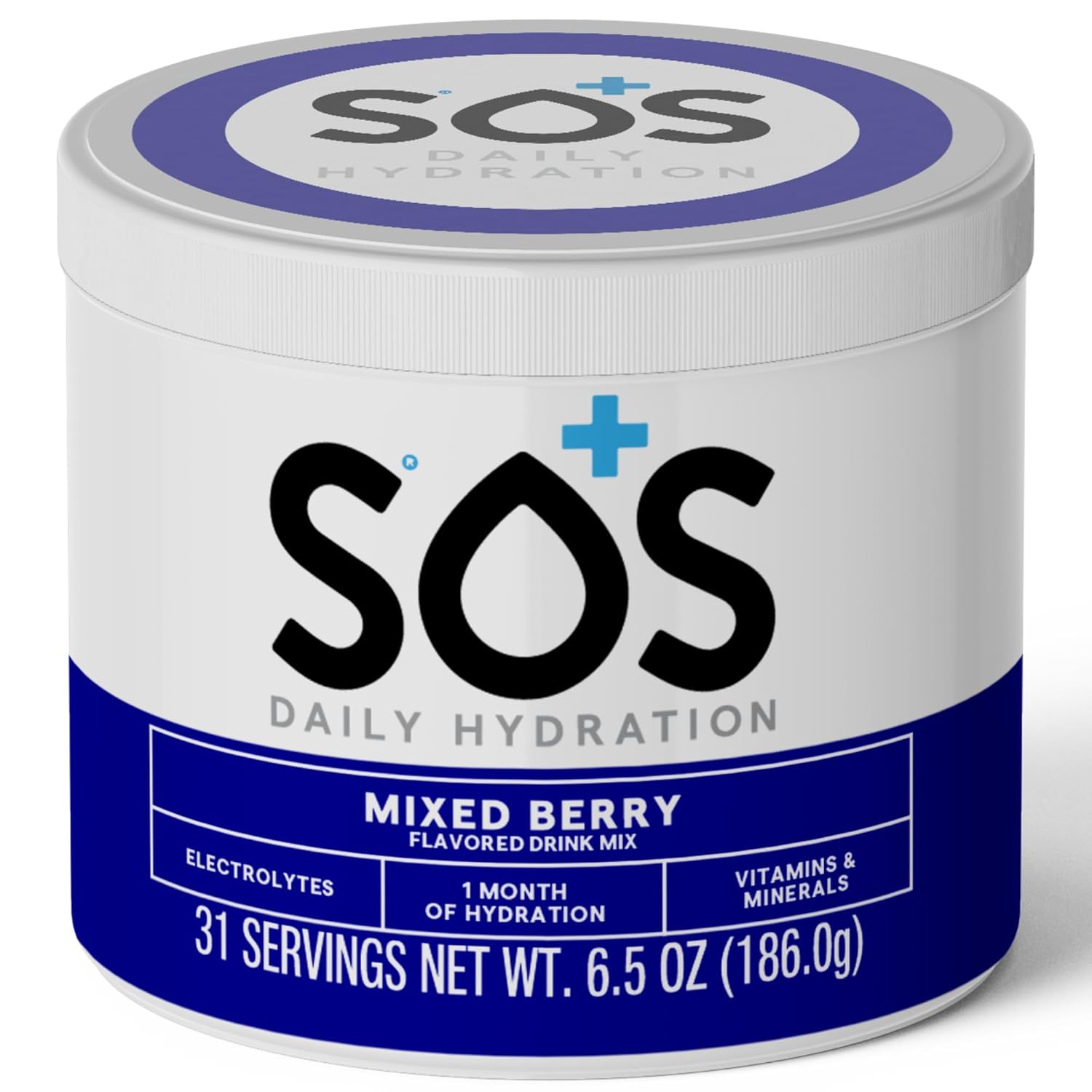 SOS Hydration ORS Electrolyte Powder for Rapid Rehydration