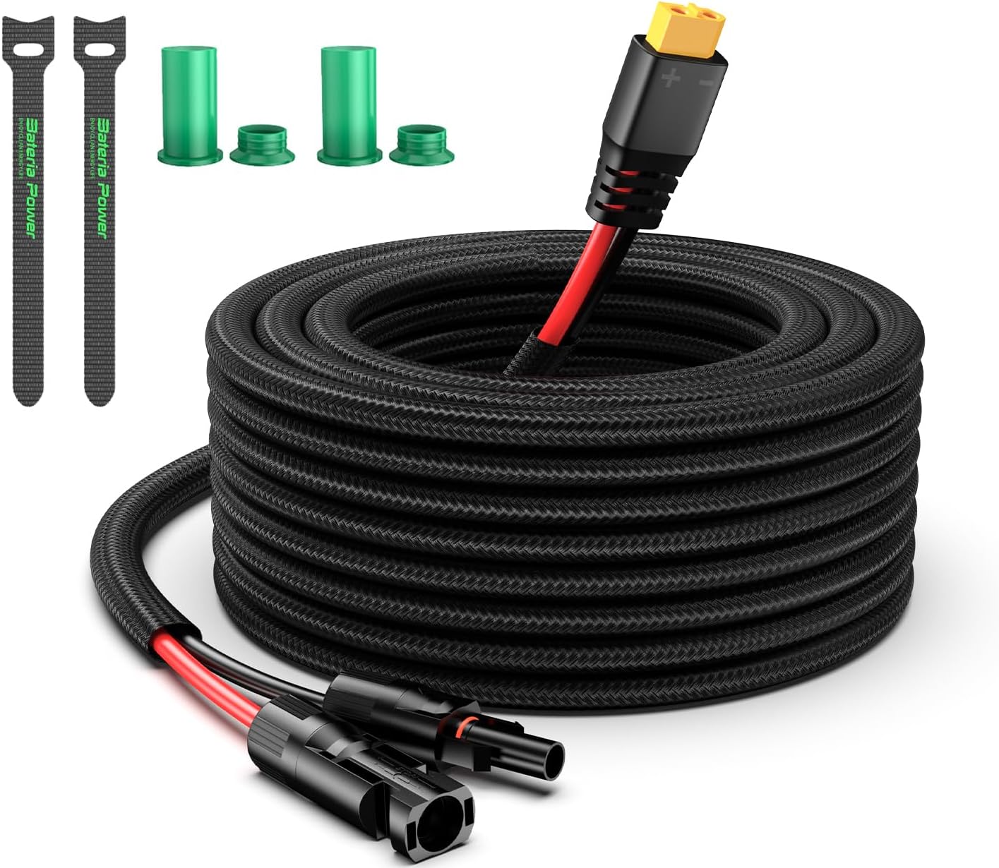 Solar XT60 Extension Cable: 50Ft High Power Transfer