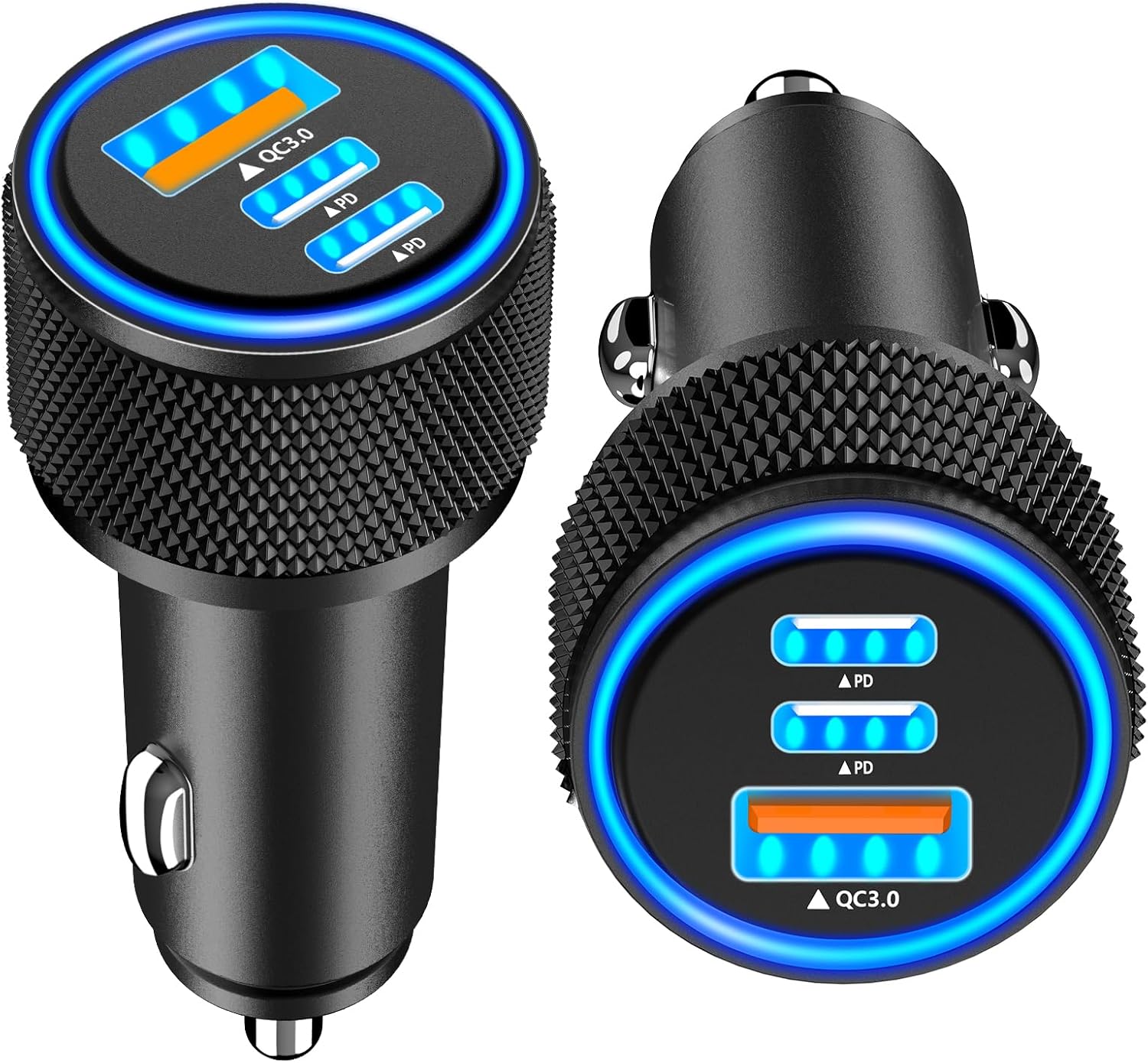 BAOYUANDA 67W Fast Car Charger - Charge 3 Devices Rapidly on the Go! 