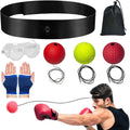 Reflex Ball Headband Set for Boxing Training - Reaction & Speed