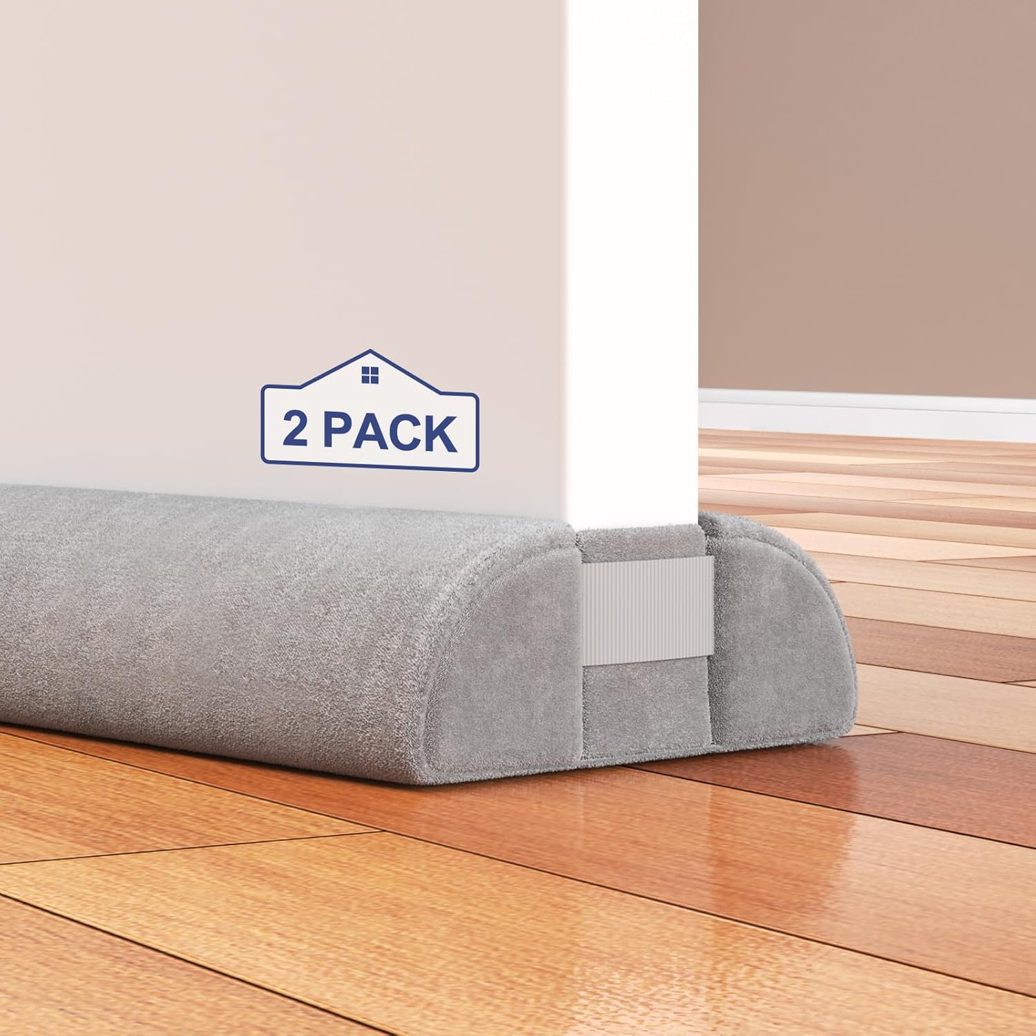 2 Pack Door Draft Stopper for Bottom of Door, 36 Inch Seal