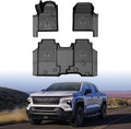 Mixsuper Liner Floor Mats for 2024-2026 Chevrolet Silverado EV WT