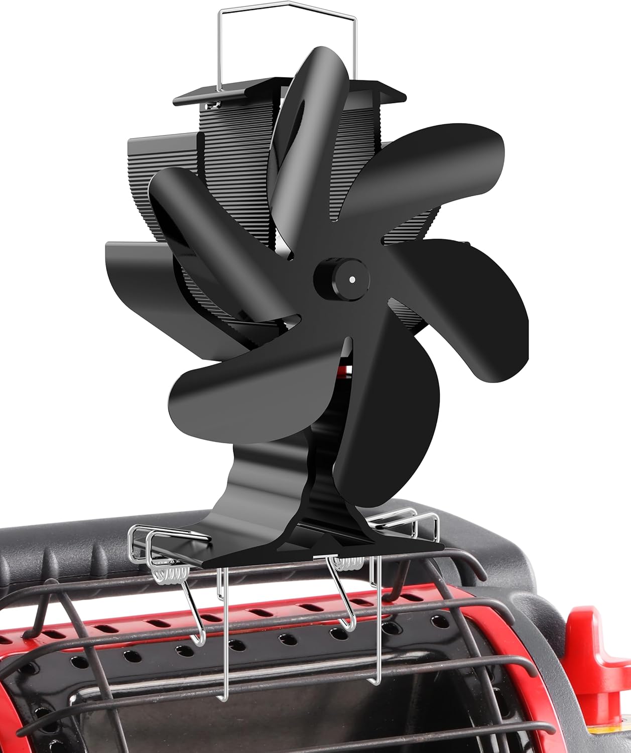 Efficient Heat Distribution with 6-Blade Wood Stove Fan