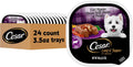 Cesar Wet Dog Food Loaf & Topper Filet Mignon with Bacon