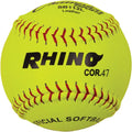 Champion Sports Softballs Leather Practice and Game Set - Dozen
