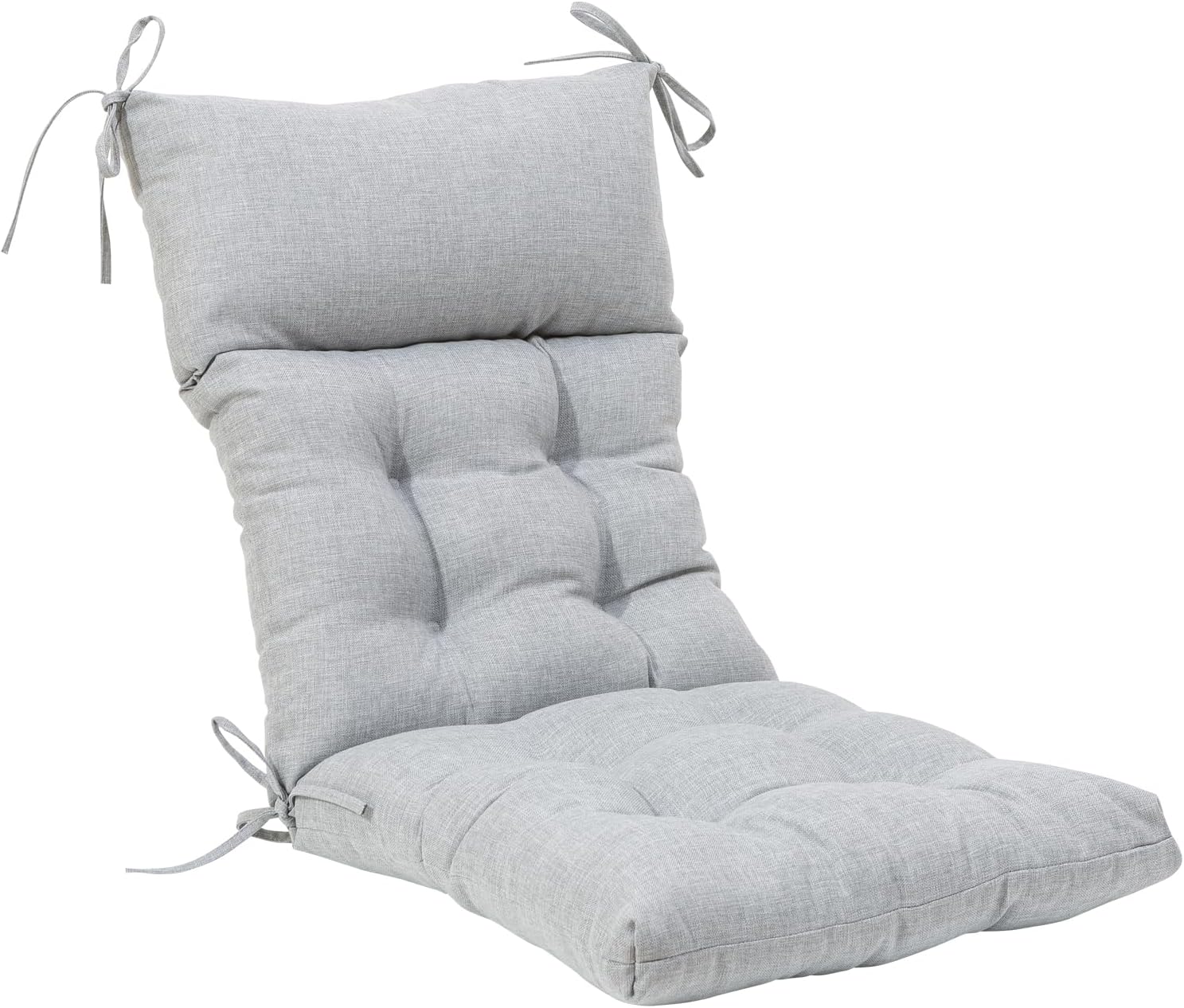 QILLOWAY High Back Chair Cushion for Indoor and Outdoor Use