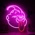 Majin Buu Neon Sign for Room Decor and Gaming Enthusiasts