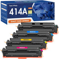 414A Toner Cartridge 4 Pack Compatible Replacement - Reliable Yield