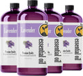 Pure Lavender Essential Oil Therapeutic Grade 4 Pack - Relaxing