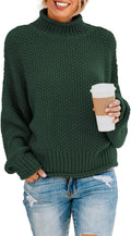 Dokotoo Womens Turtleneck Cable Knit Oversized Sweater (Style 2CB9)