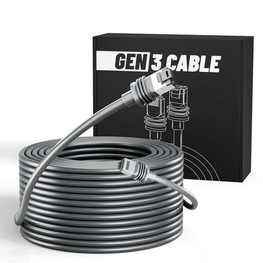 Starlink Gen 3 Cable 150FT Waterproof Ethernet Replacement Cable