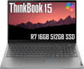 ThinkBook 15 Business Laptop - Durable Ryzen 7 Workhorse
