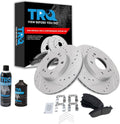 Front Brake Pad & Rotor Kit for 1996-1999 INFINITI I30 - Complete Fit