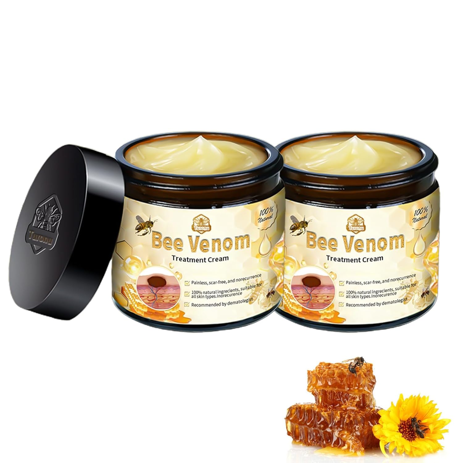 Turonu Bee Venom Cream for Skin Treatment and Relief