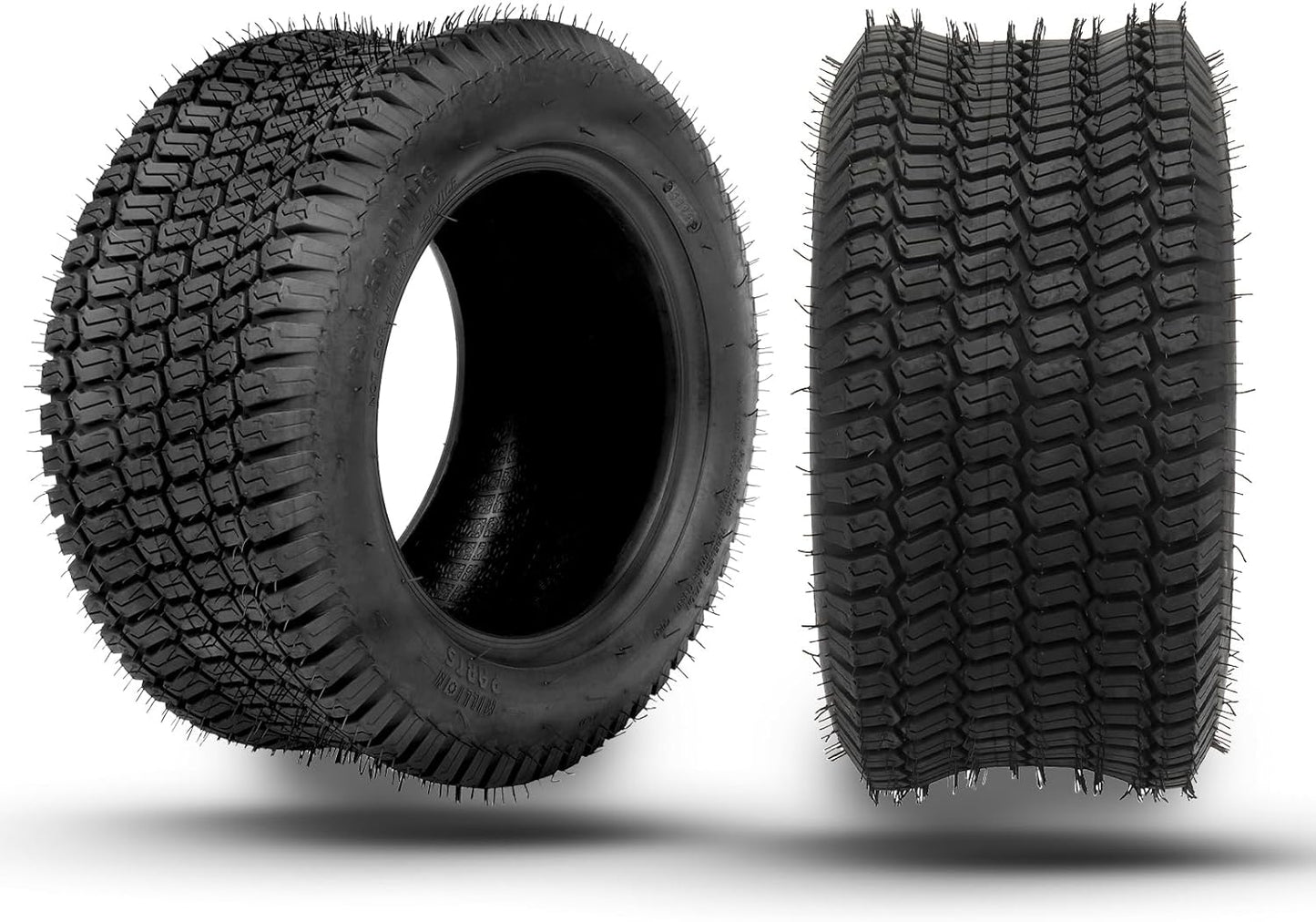 MOTORHOT 2 Pcs 26x12.00-12 Lawn Mower Turf Tires for Performance
