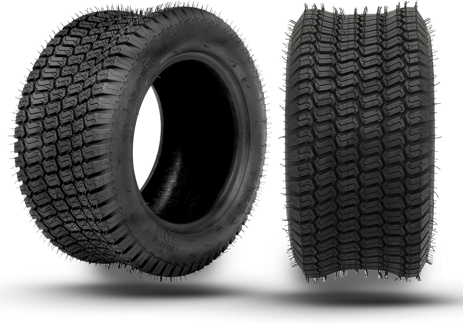 MOTORHOT 2 Pcs 26x12.00-12 Lawn Mower Turf Tires for Performance