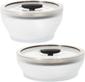 Microwave Cookware & Glass Food Storage Set - Microwave-Safe Glassware