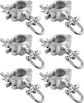 6 Pcs Stage Truss Clamp for 40-52mm OD Truss - Heavy Duty Hooks