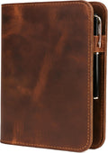 A5 Leather Journal Cover Tan - Refillable Notebook Protector