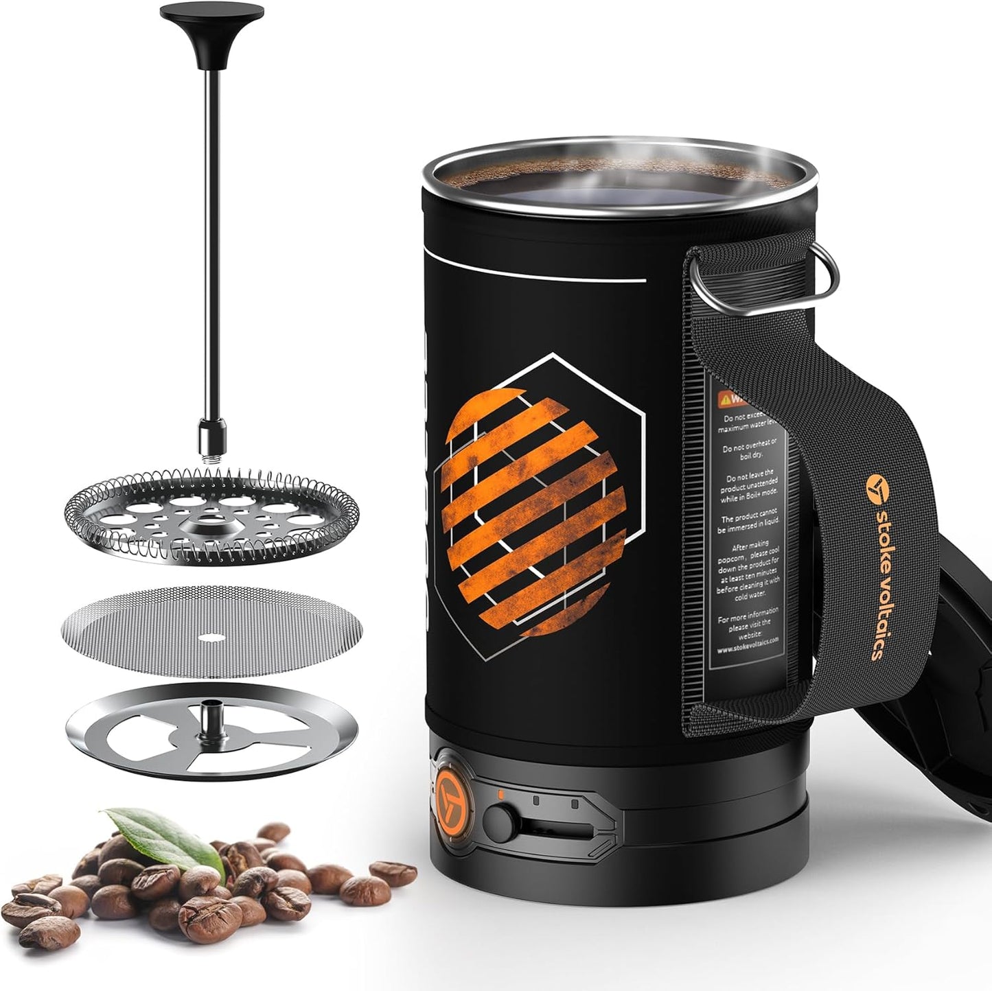 STOKE VOLTAICS: 30 oz Travel Water Boiler