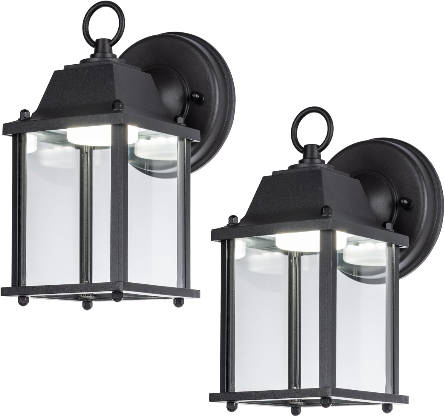 Outdoor LED Wall Lantern for Bright and Safe Porch Lighting