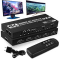 HDMI Matrix 3x2 4K60Hz HDMI2.0 Matrix Switch - Dual Audio Output