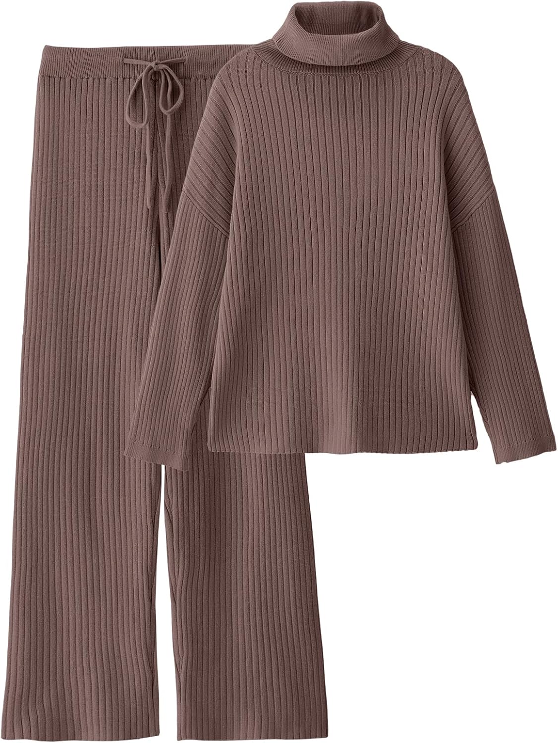 LILLUSORY Women's Cozy Knit Sweatsuit Set for All Occasions