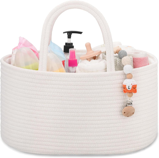 COMSE Baby Diaper Caddy Organizer - Essential Baby Care